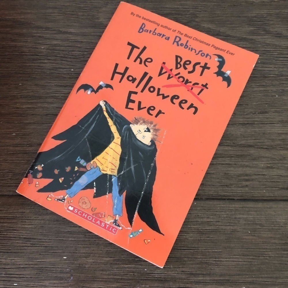 The Best Halloween Ever by: Barbara Robinson paperback book